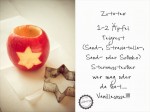 Mini-Sternchen-Bratapfel-Kuchen (oder wie aus einem Teigrest ein kleiner Kuchen enstand)