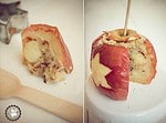 Mini-Sternchen-Bratapfel-Kuchen (oder wie aus einem Teigrest ein kleiner Kuchen enstand)