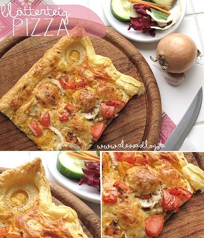 [backen] Blätterteigpizza