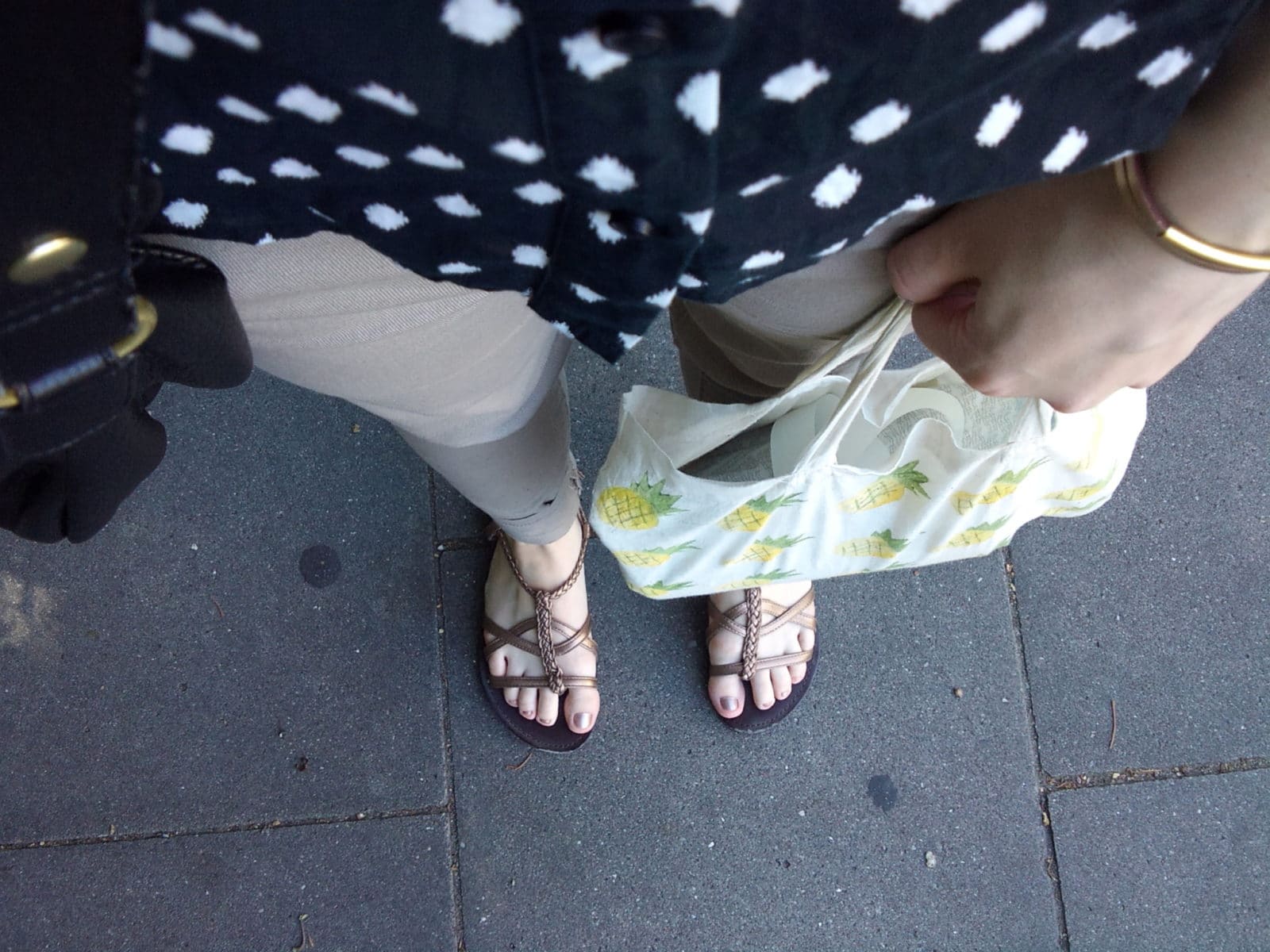 Stoffdesign Ananas