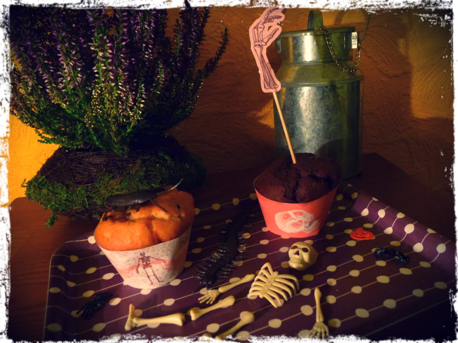 Halloween Manschette für Muffins