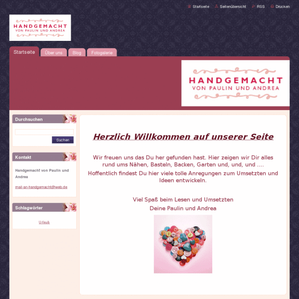 Handgemacht von Paulin und Andrea