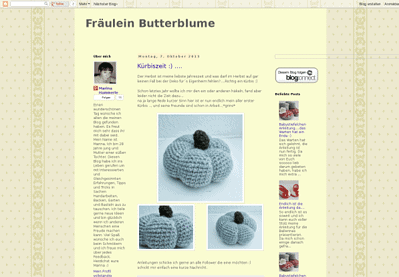 Fräulein Butterblume