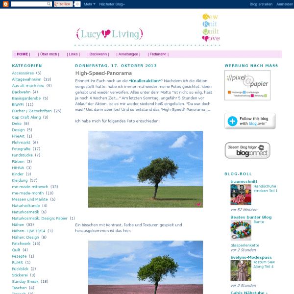 Lucy-Living – mein kreatives Leben und ich