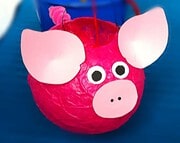Mr. Pig leuchtet!