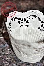 Spitzen Cupcake Wrapper