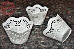 Spitzen Cupcake Wrapper