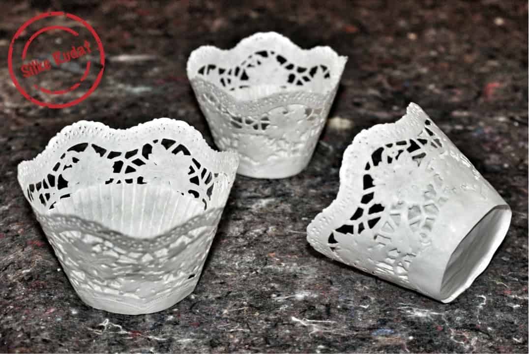 Spitzen Cupcake Wrapper
