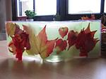 herbstliches Windlicht