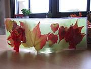 herbstliches Windlicht
