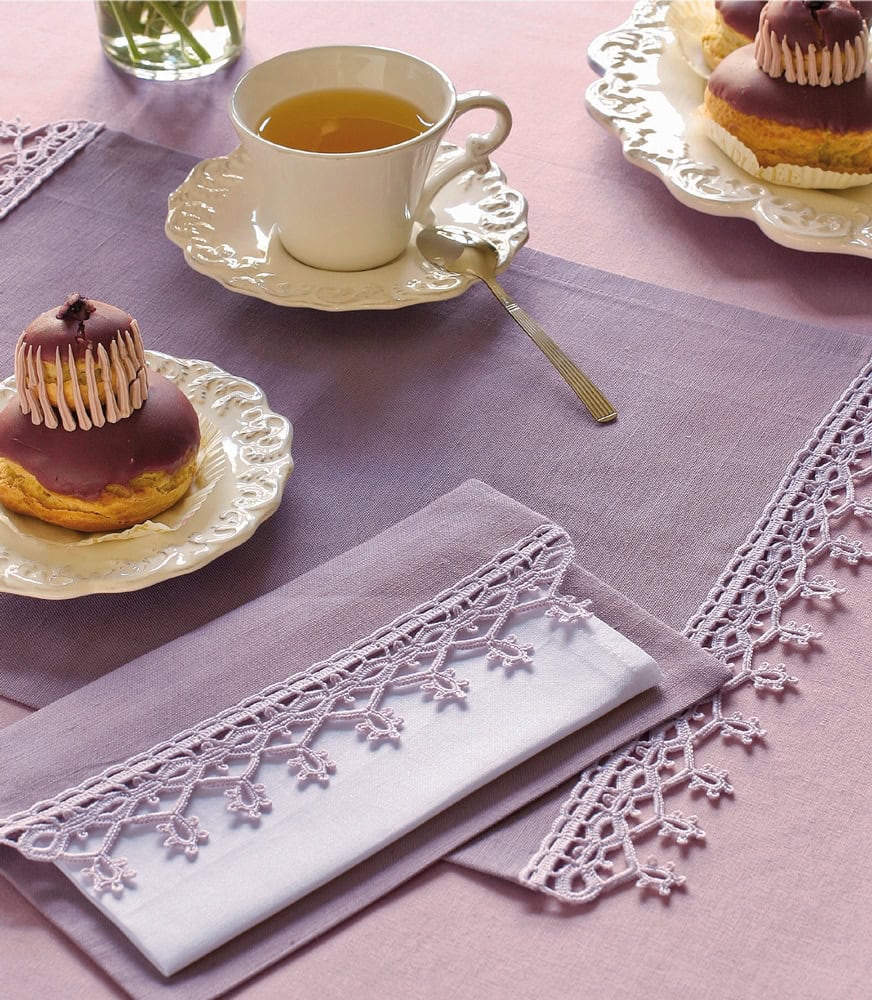 Häkelborte für Tischsets - HANDMADE Kultur