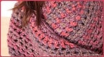 Kuschlig warm: Gehäkelter Loopschal