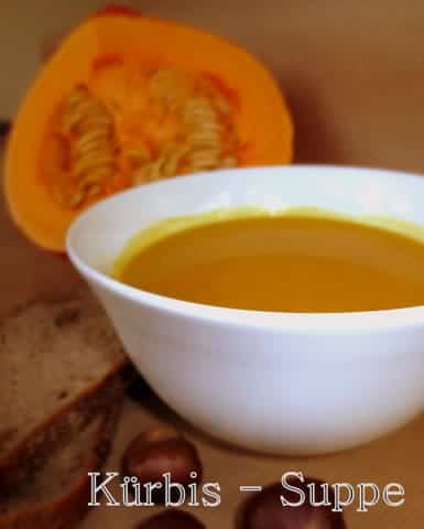 Heute gibt's Kürbissuppe
