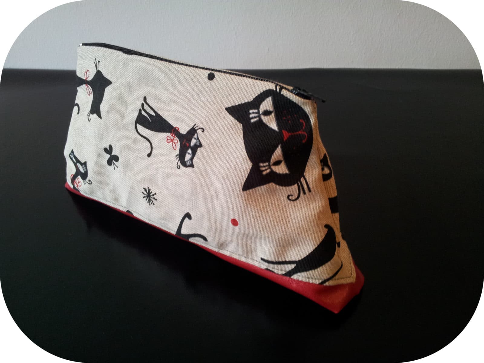 Anleitung mit Schnittmuster Kosmetiktasche „Priscilla“