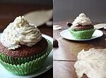 Holundercupcakes mit Maronen – Frischkäse – Creme