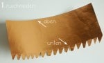 DIY Kerzen Deko und Wandsticker im Kupfer Look