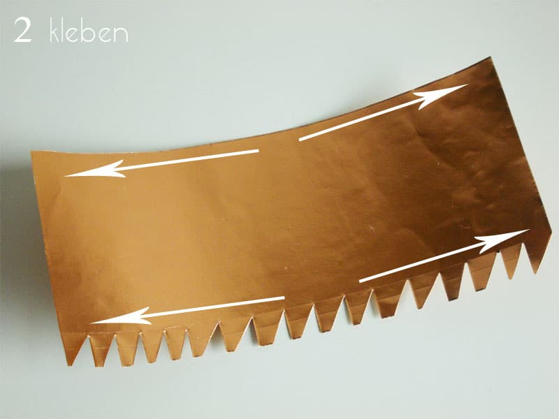DIY Kerzen Deko und Wandsticker im Kupfer Look
