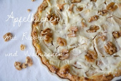 Mmmhhh: Apfelkuchen mit Ricotta und Walnüssen