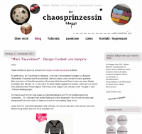 die chaosprinzessin bloggt! (...be creative!)
