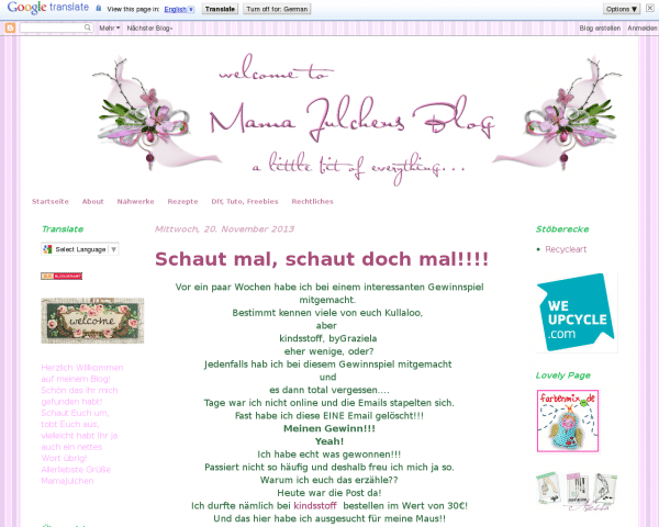 Mama Julchens Blog