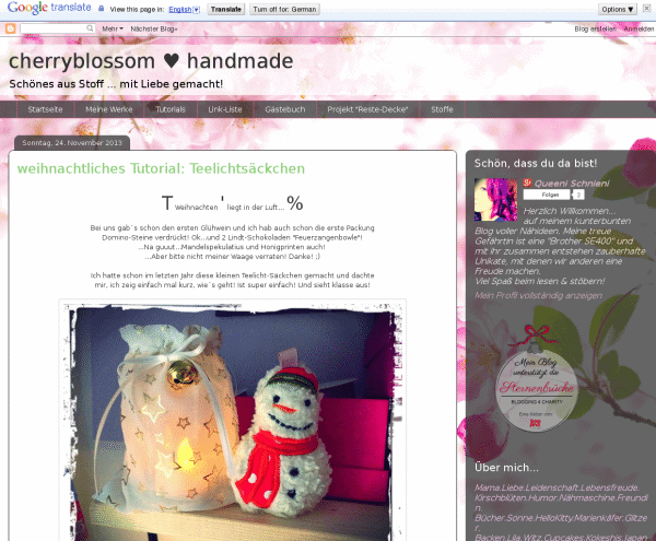 cherryblossom ♥ handmade cherryblossom ♥ handmade