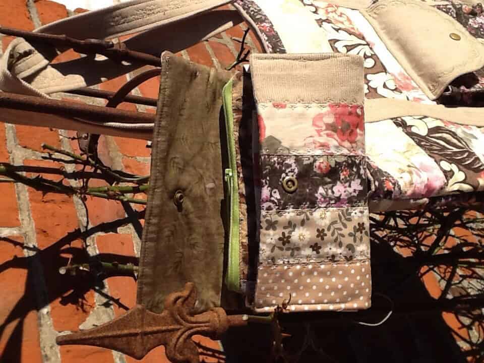 Portemonnaie und Shopper