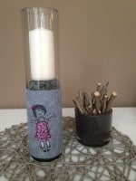 DIY Filzjäckchen für die Vase