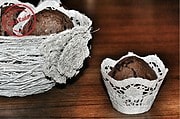 Ein Körbchen voller Browmies