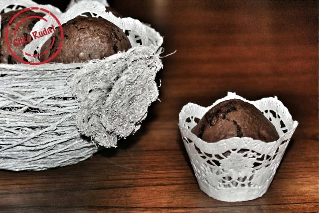 Ein Körbchen voller Browmies
