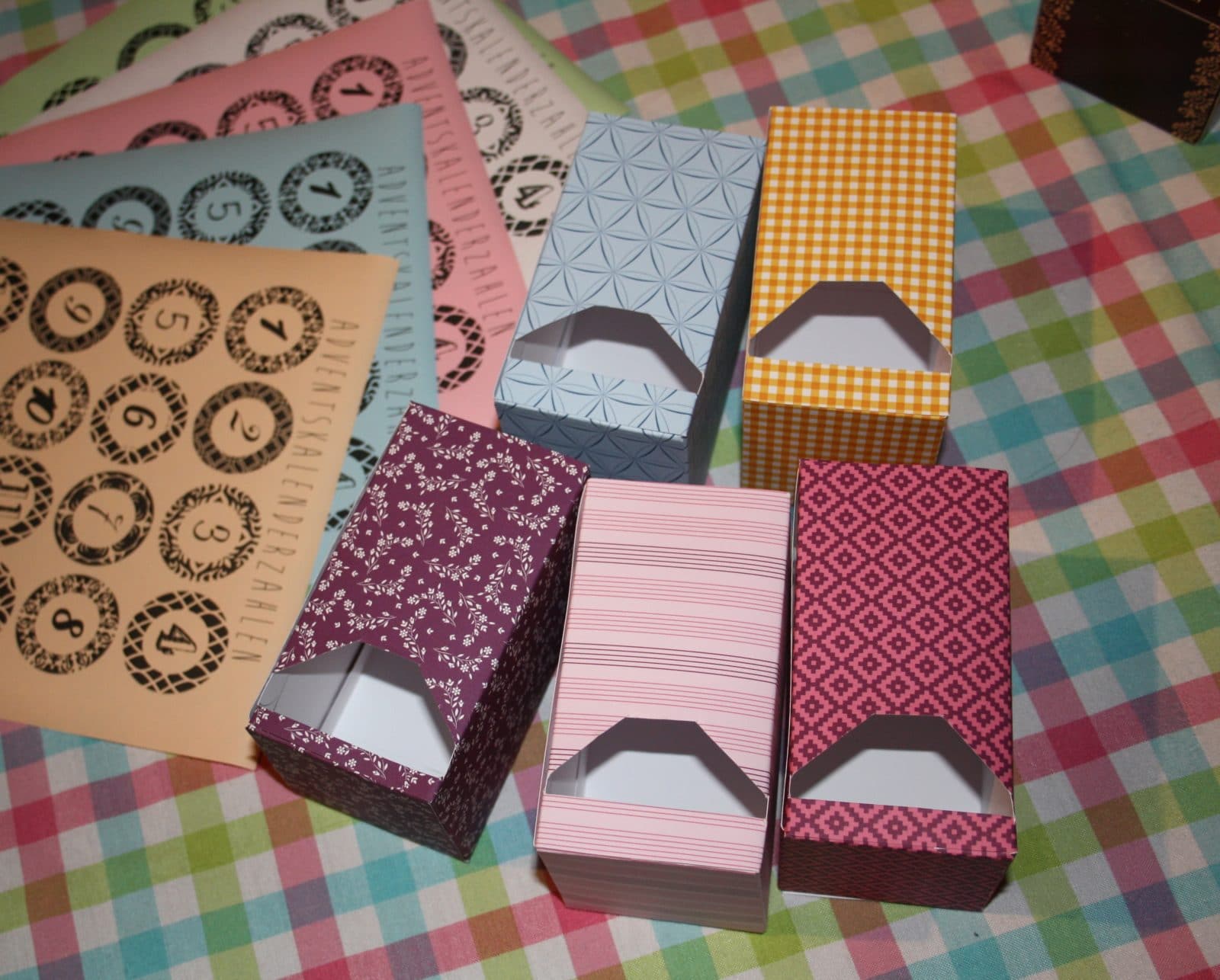 Adventskalender mit Tee
