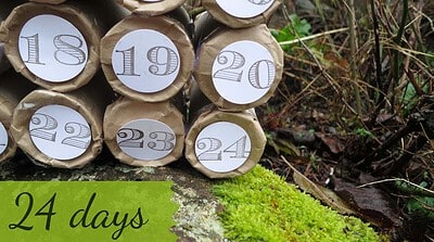 Adventskalender für die kleine Schwester