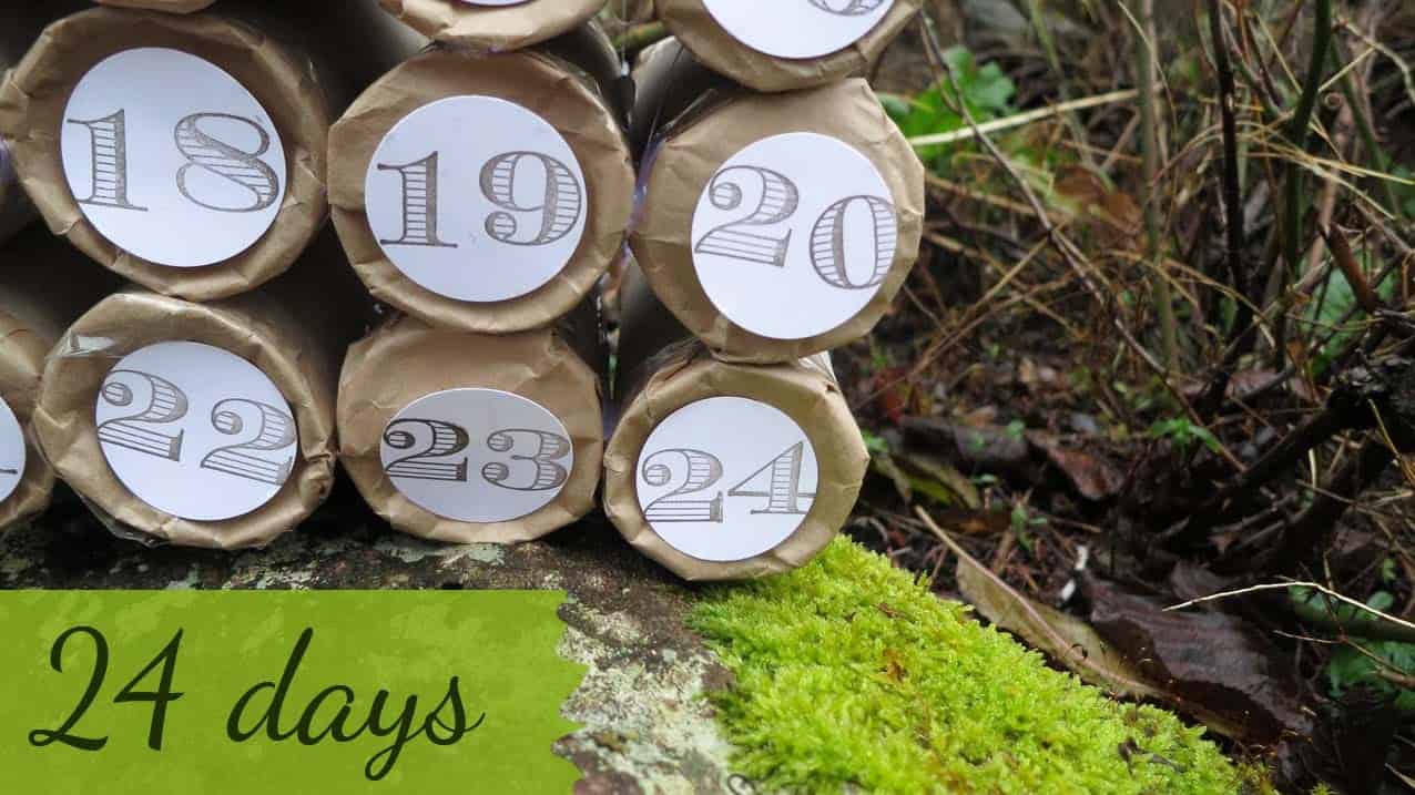 Adventskalender für die kleine Schwester