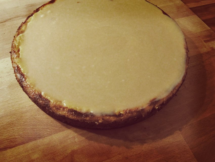 Sweet Sunday: Käsekuchen mit Karamellüberzug