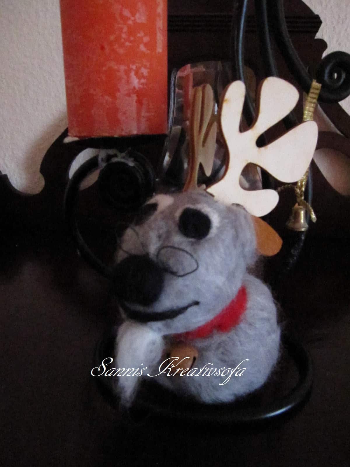 Die Schlittentiere des Weihnachtsmann