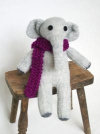 Sockentier: Baby-Elefant Elly