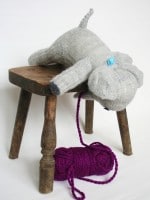 Sockentier: Baby-Elefant Elly