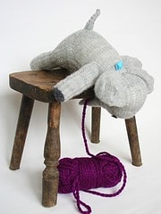Sockentier: Baby-Elefant Elly