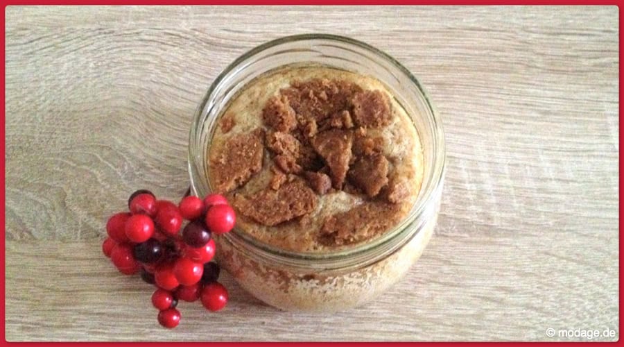 Spekulatius Cake im Glas + Kleines weihnachtliches Gestaltungstutorial