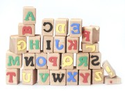 Stempel Buchstaben Alphabet 