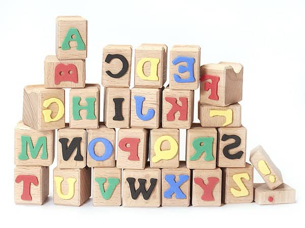 Stempel Buchstaben Alphabet 