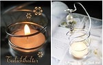 Simple Teelichhalter [DIY aus Draht & Perlen]