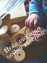 Holzspielzeug selber gemacht aus Restholz