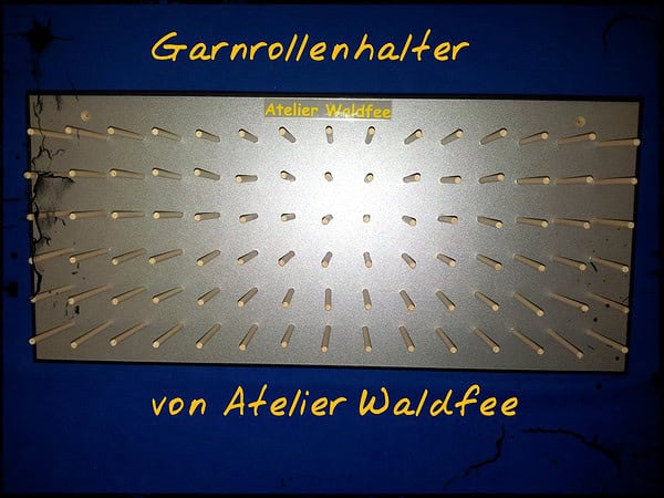 Individueller Garnrollenhalter selber machen