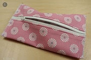 Tatüta (Taschentüchertasche) mit Reißverschluss