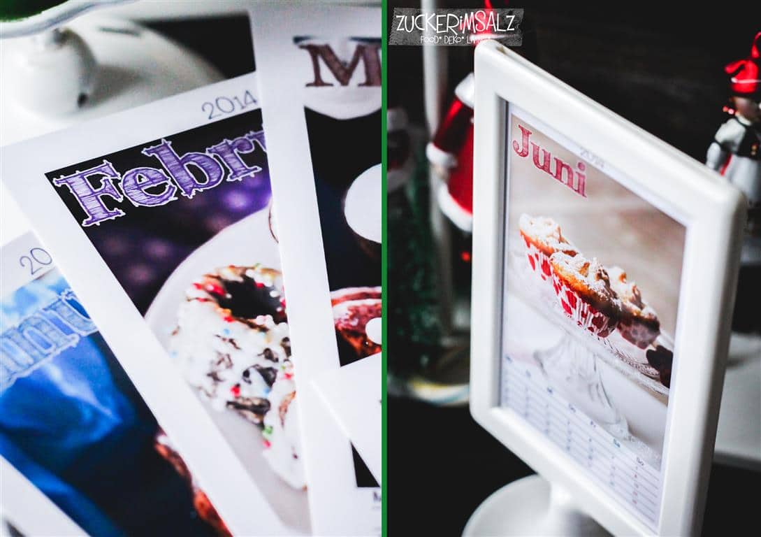 Mein Zuckerimsalz Kalender 2014