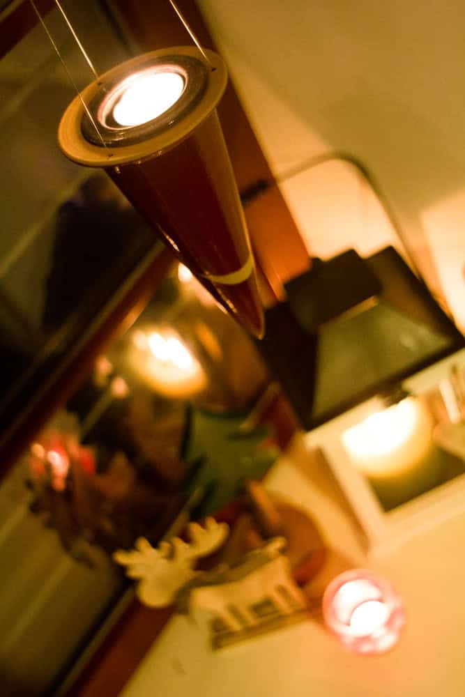 Weihnachtsdekoration mit Naturmaterialien Landhausstil