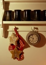 Weihnachtsdekoration mit Naturmaterialien Landhausstil