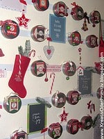 Magnetischer Adventskalender aus IKEA Behältern