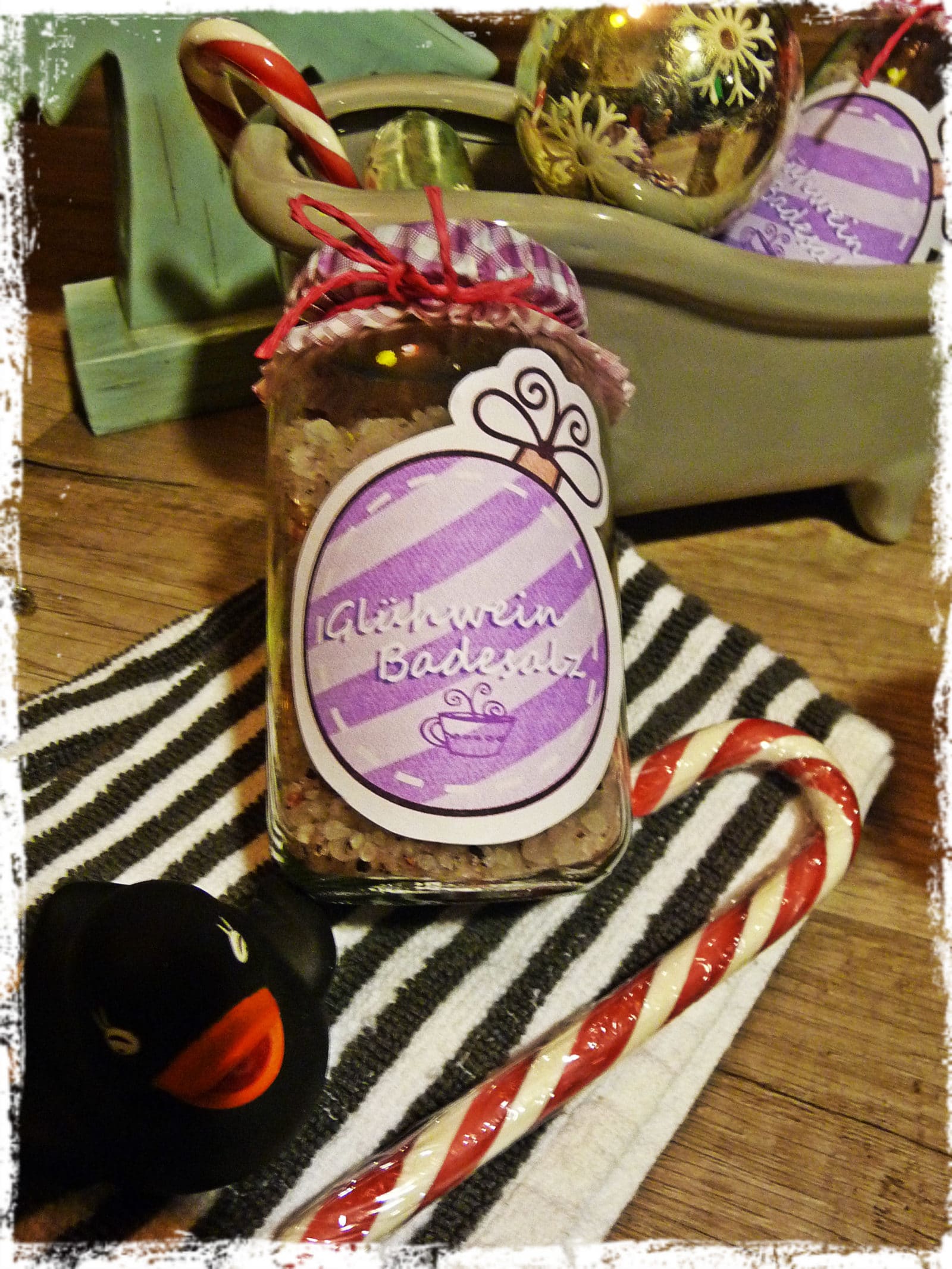 Glühwein-Badesalz selbst gemacht