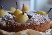 Saftiger Schokoladen-Birnenkuchen mit Gewürzen